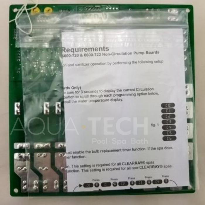 Sundance Spas Jacuzzi Circuit Board (P/N: 6600-726) - (Updated Model for P/N: 6600-167, 6600-288, 6600-088)