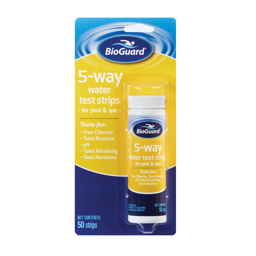 BioGuard 5 Way Test Strips (P/N: 26344BIO) - Aqua-Tech 