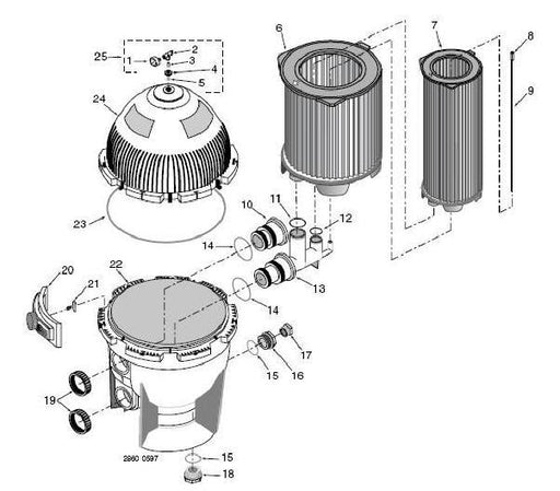 System III Union O-Ring (P/N: U9-362) - Aqua-Tech 